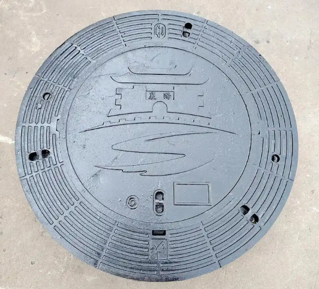 干河街道球墨铸铁井盖定制款展示